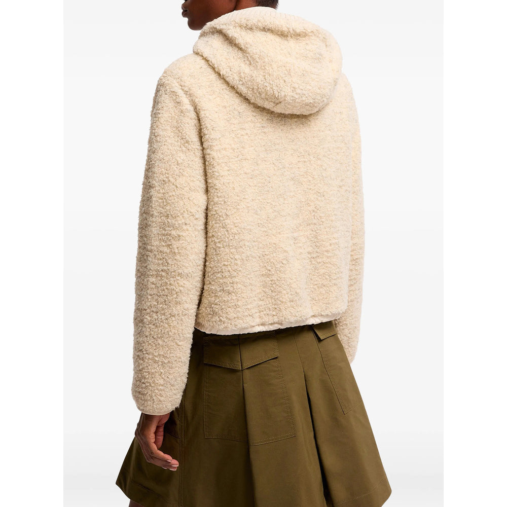 Moncler Neutrals Jackets - Puffer Jackets Women MONCLER