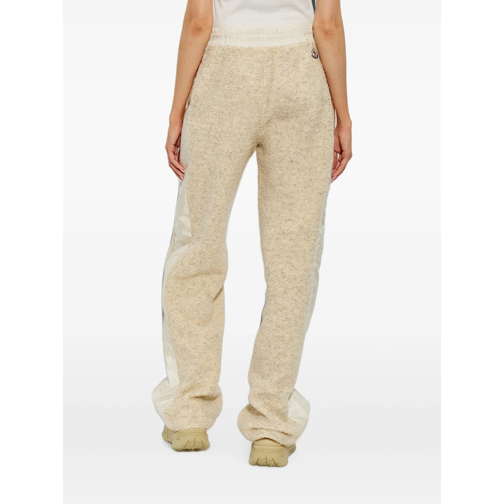 Moncler Neutrals Trousers - Track Pants Women MONCLER