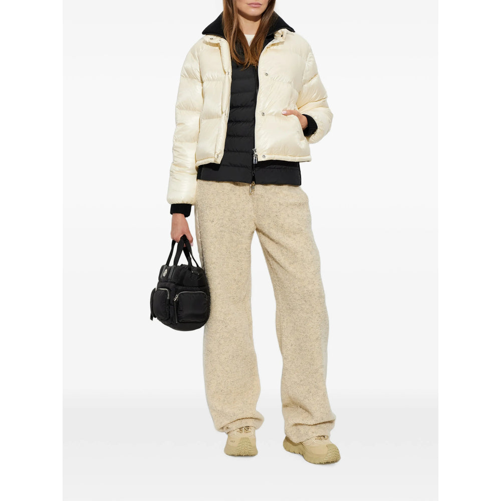 Moncler Neutrals Trousers - Track Pants Women MONCLER