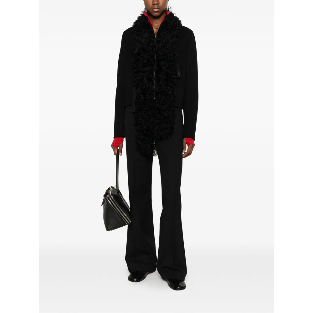Moncler Black Trousers - Flared Trousers Women MONCLER