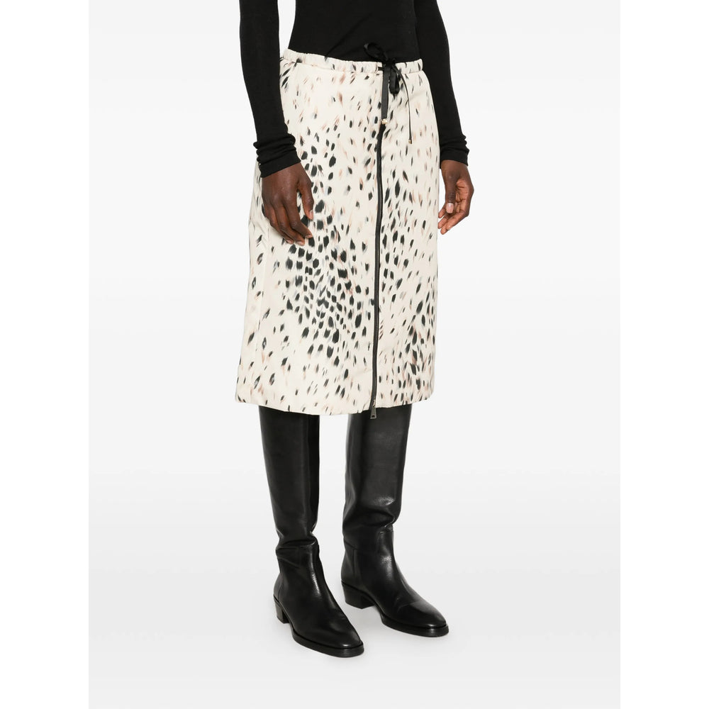 Moncler Neutrals Skirts - Straight Skirts Women MONCLER
