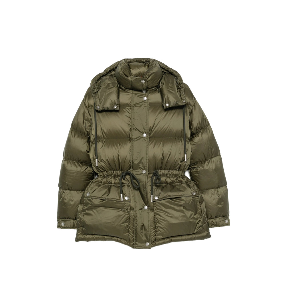 Moncler Green Jackets - Puffer Jackets Women MONCLER