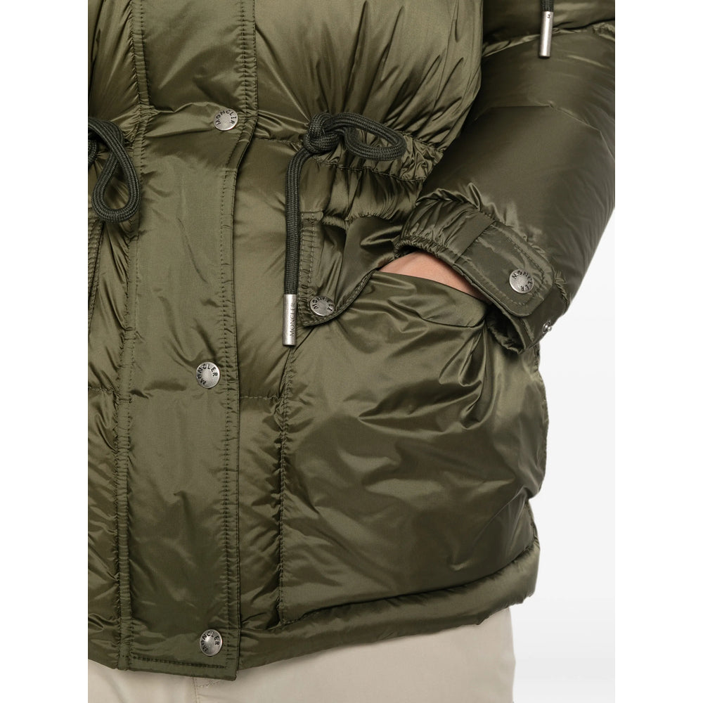 Moncler Green Jackets - Puffer Jackets Women MONCLER