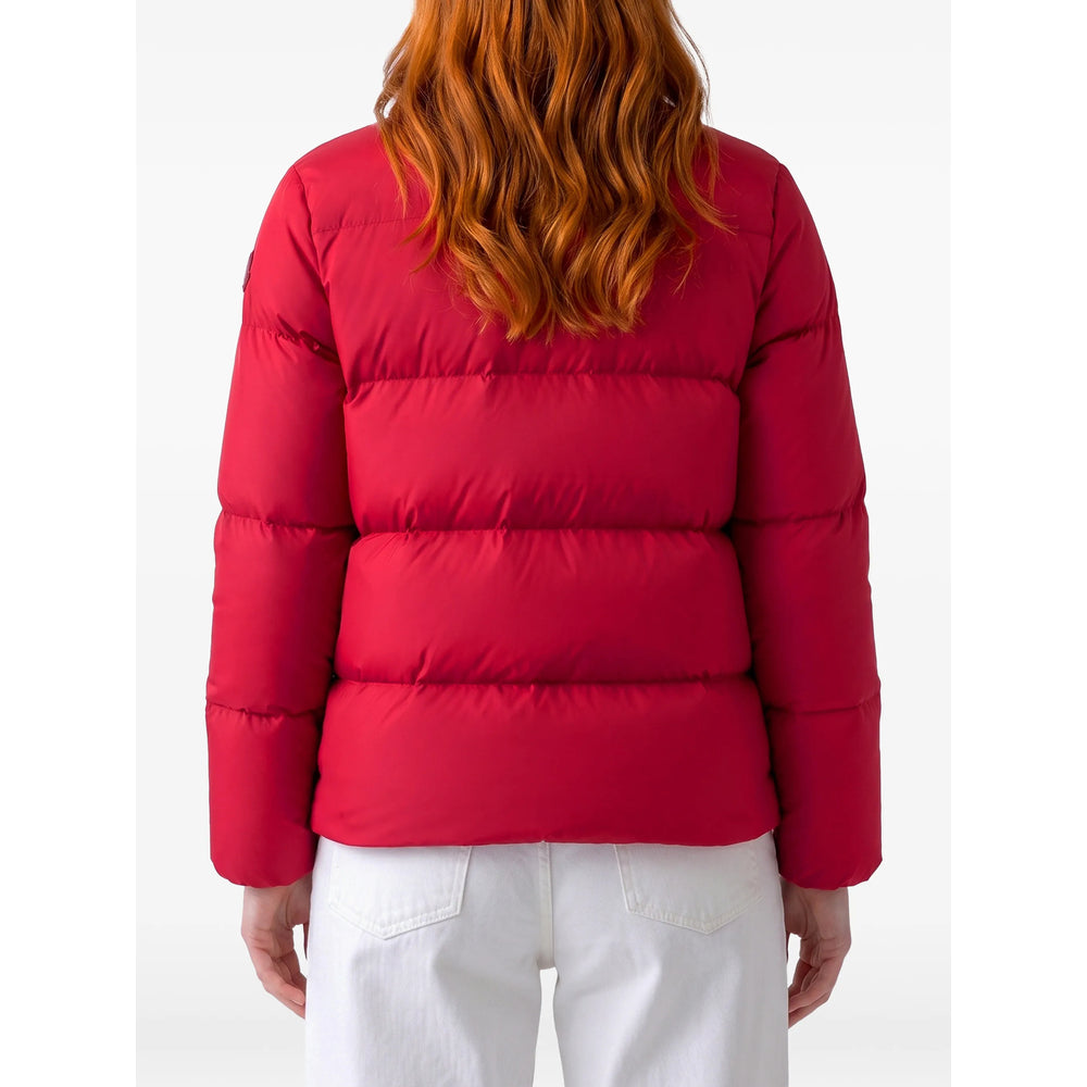 Moncler Red Jackets - Puffer Jackets Women MONCLER