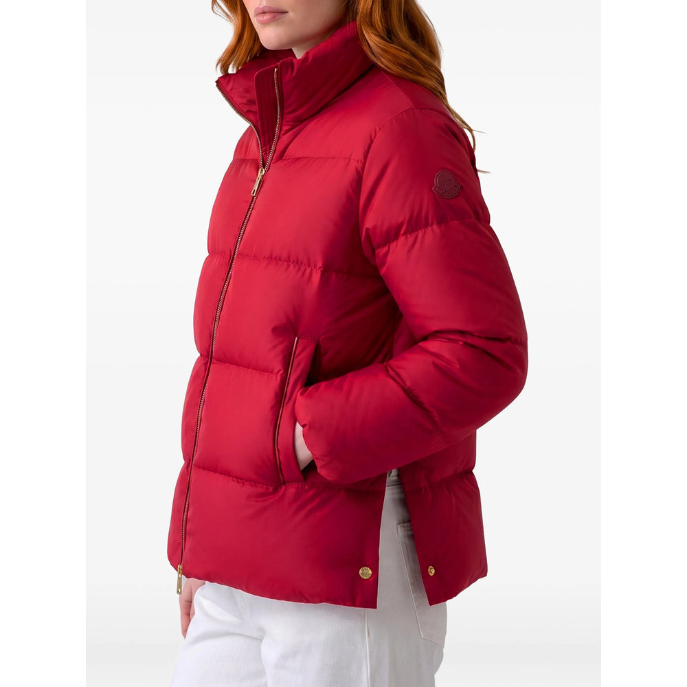 Moncler Red Jackets - Puffer Jackets Women MONCLER