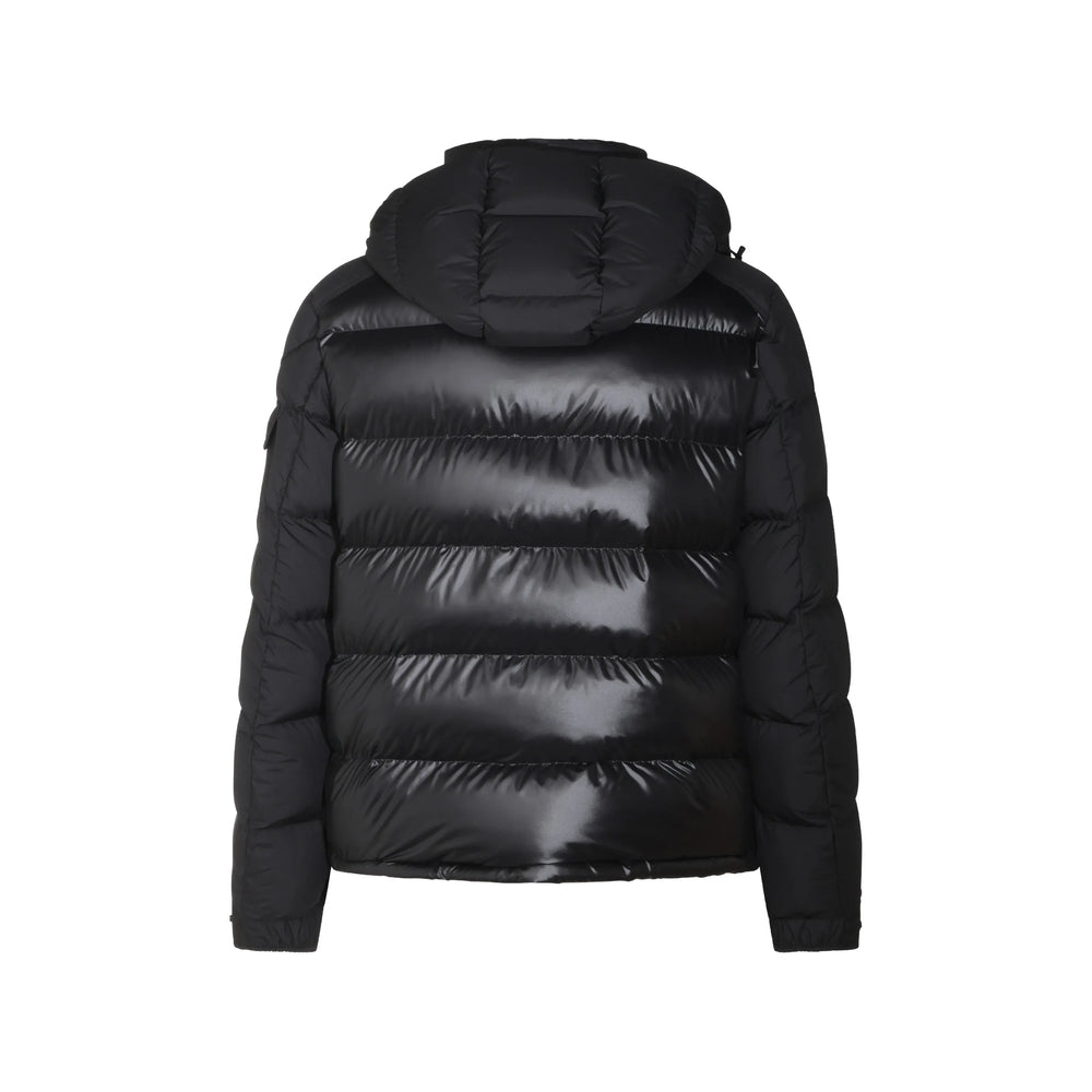Moncler Black Coats - Padded Coats Men MONCLER