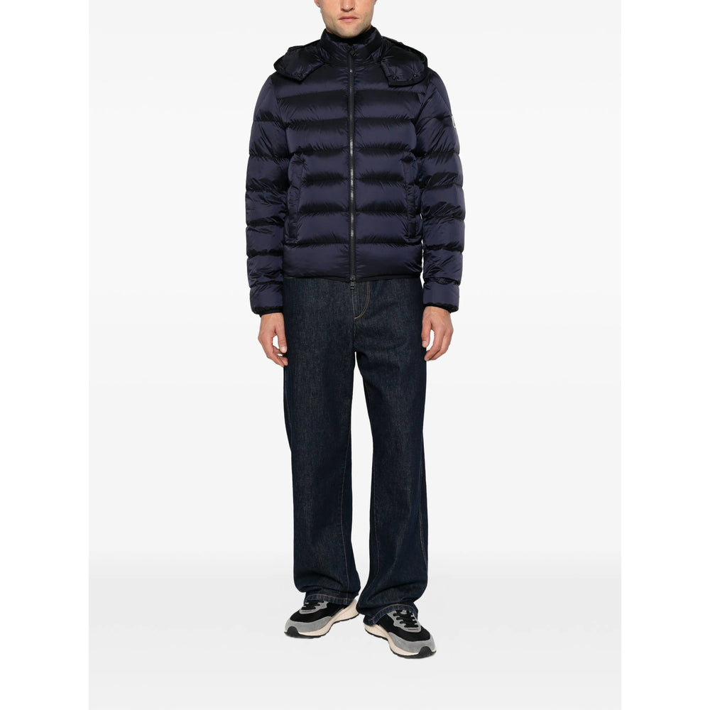 Moncler Blue Coats - Padded Coats Men MONCLER