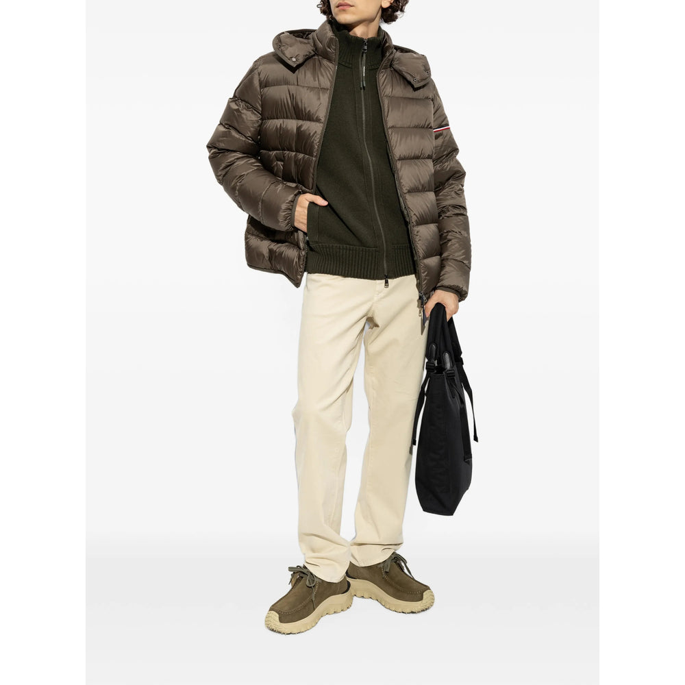 Moncler Green Jackets - Padded & Down Jackets Men MONCLER