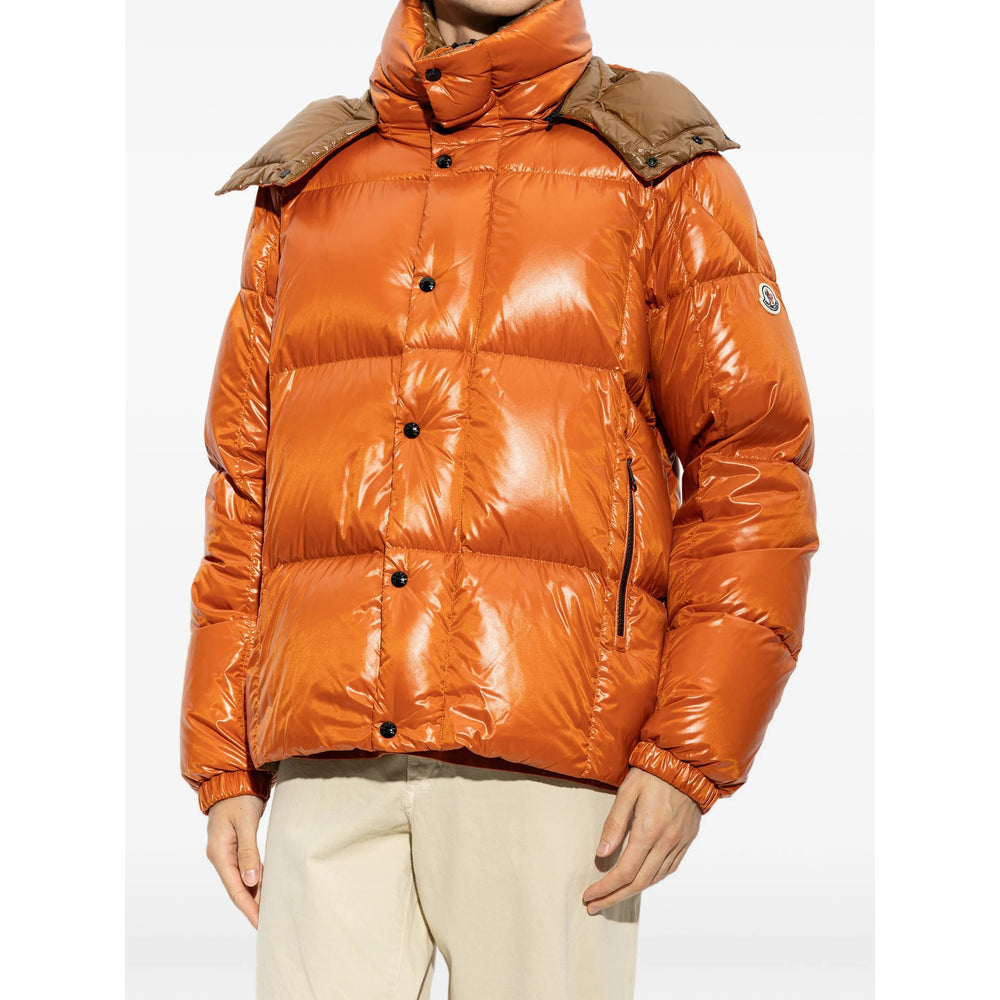 Moncler Orange Jackets Men MONCLER