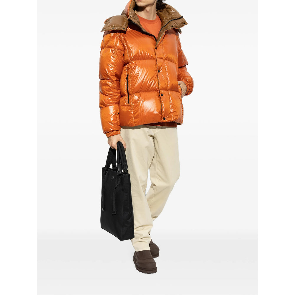 Moncler Orange Jackets Men MONCLER