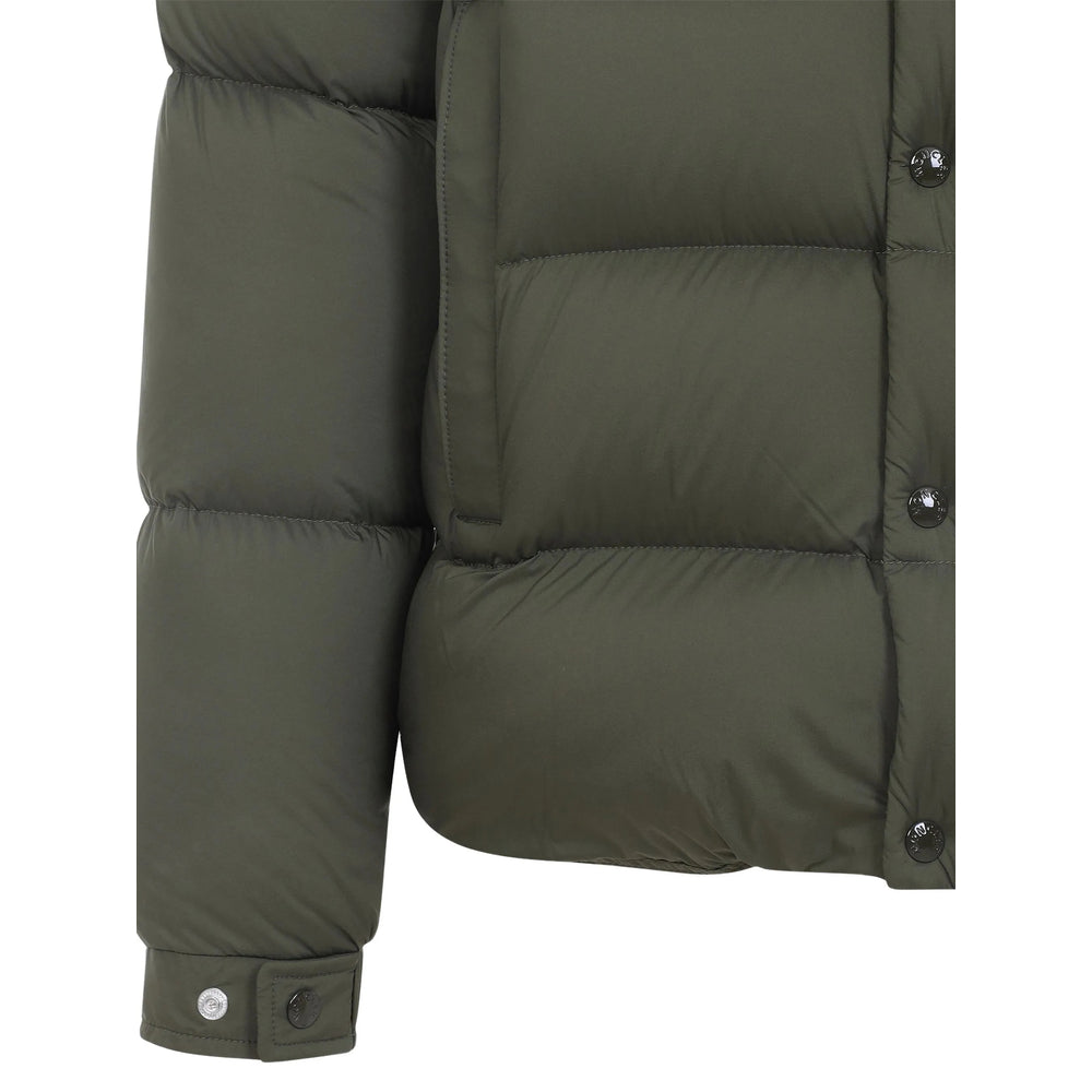 Moncler Green Jackets - Padded & Down Jackets Men MONCLER