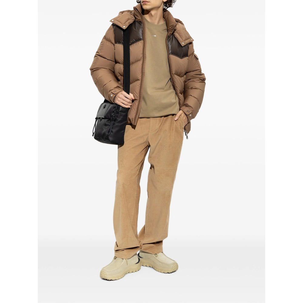 Moncler Brown Jackets Men MONCLER