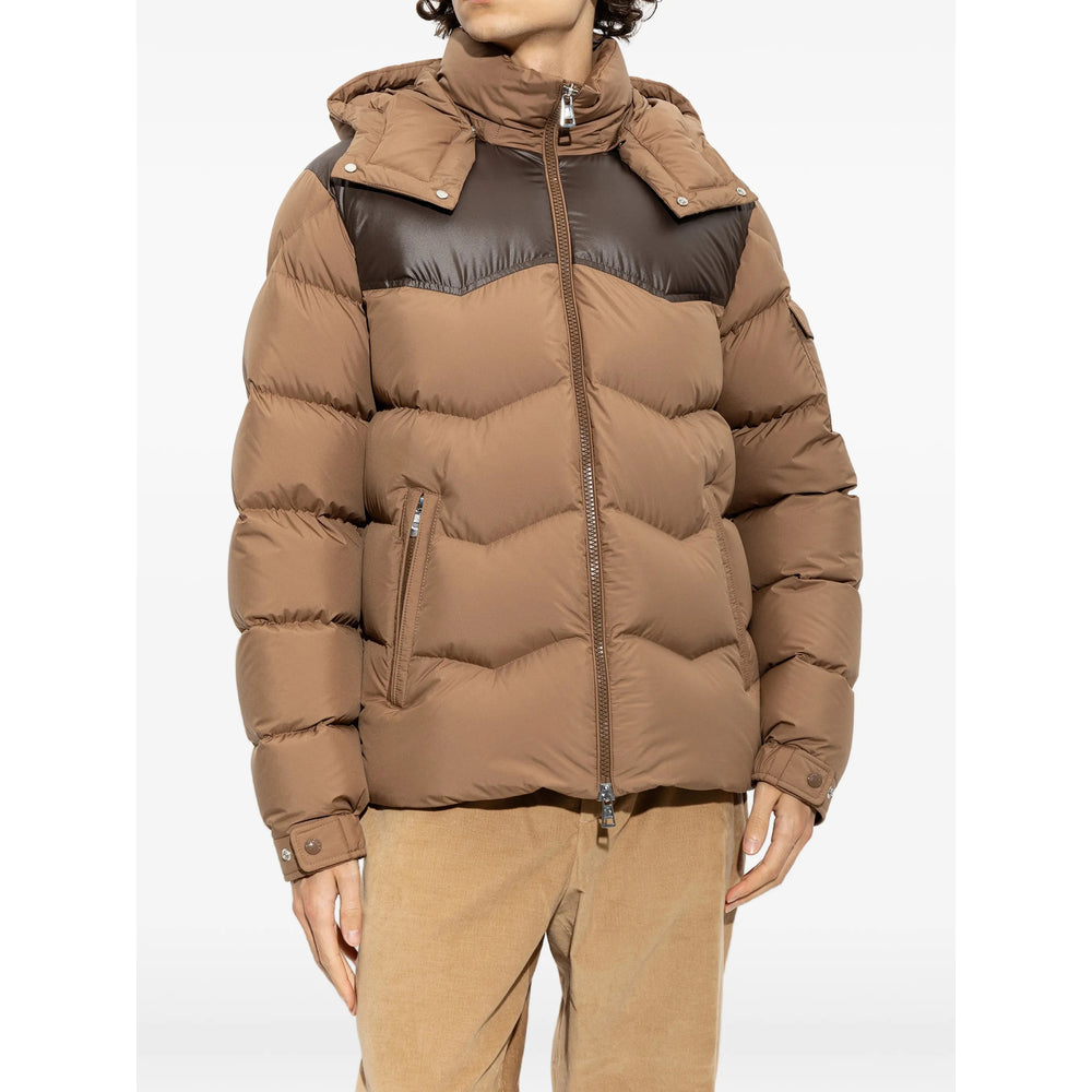 Moncler Brown Jackets Men MONCLER
