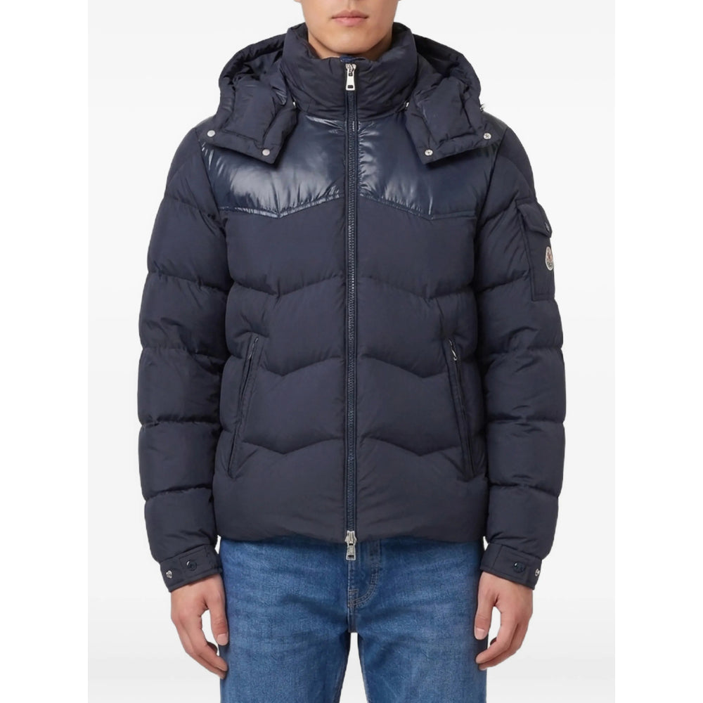 Moncler Blue Jackets - Padded & Down Jackets Men MONCLER