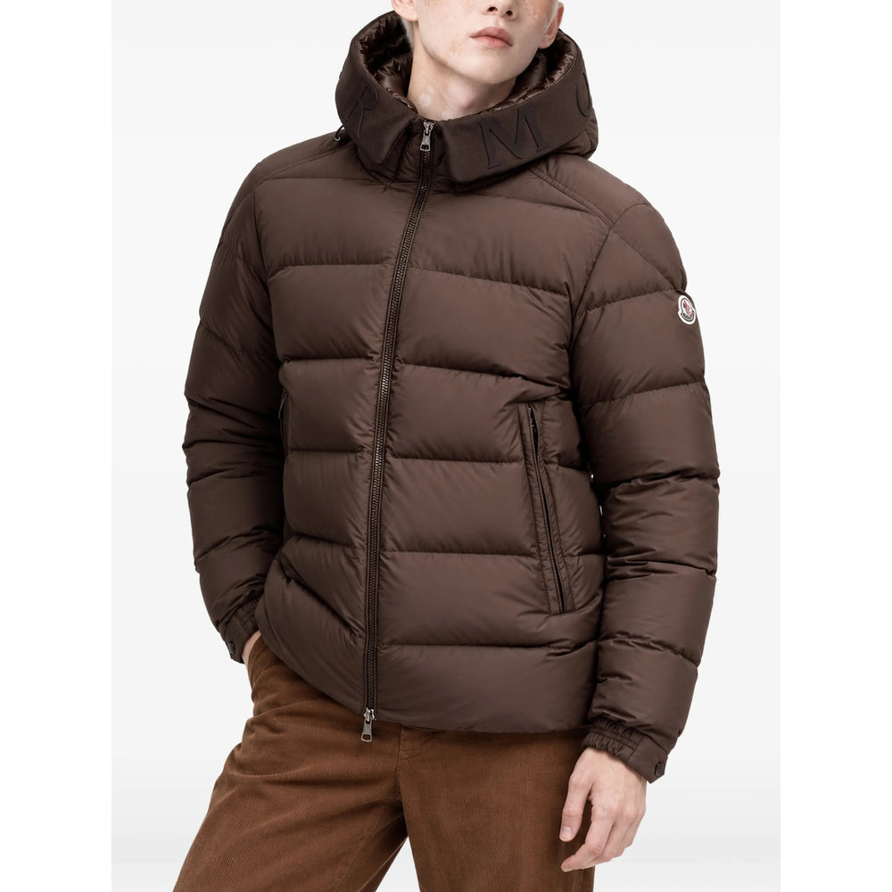 Moncler Brown Jackets - Padded & Down Jackets Men MONCLER