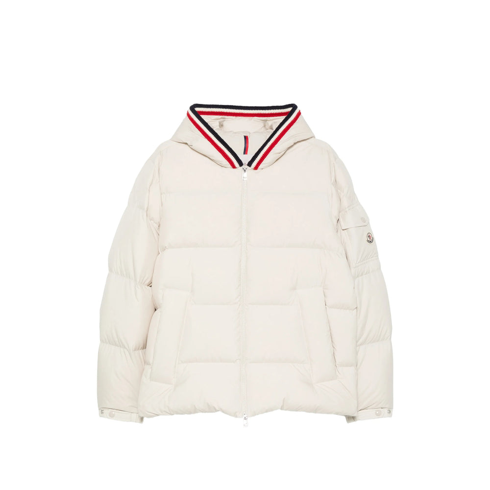 Moncler Neutrals Jackets - Padded & Down Jackets Men MONCLER