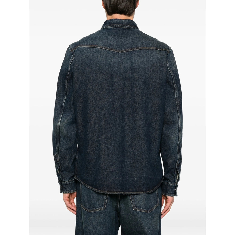 Moncler Blue Shirts Men MONCLER