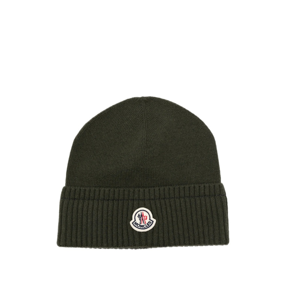 Moncler Green Hats Men MONCLER