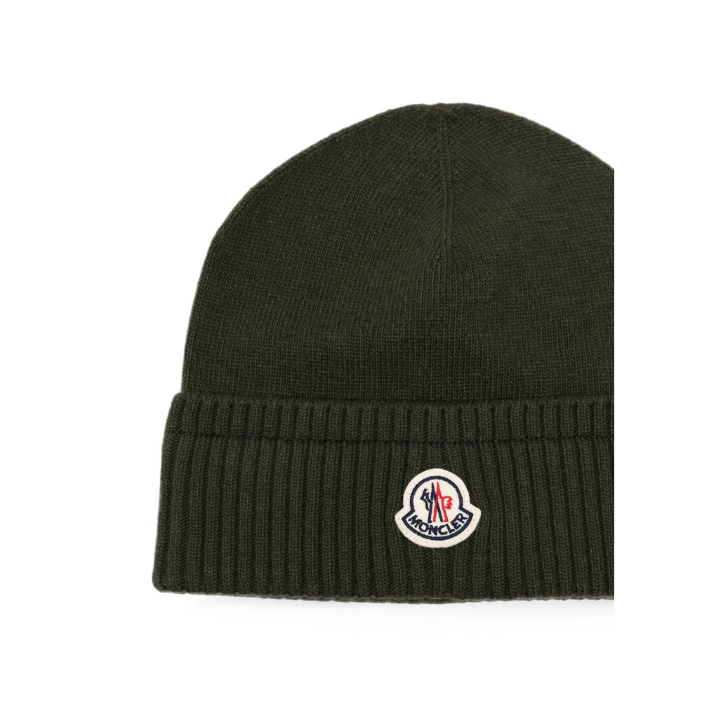 Moncler Green Hats Men MONCLER
