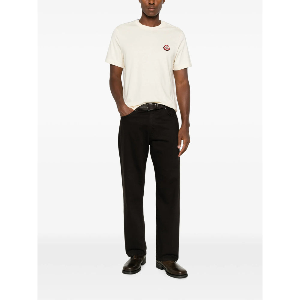 Moncler Neutrals T-Shirts & Vests - T-Shirts Men MONCLER