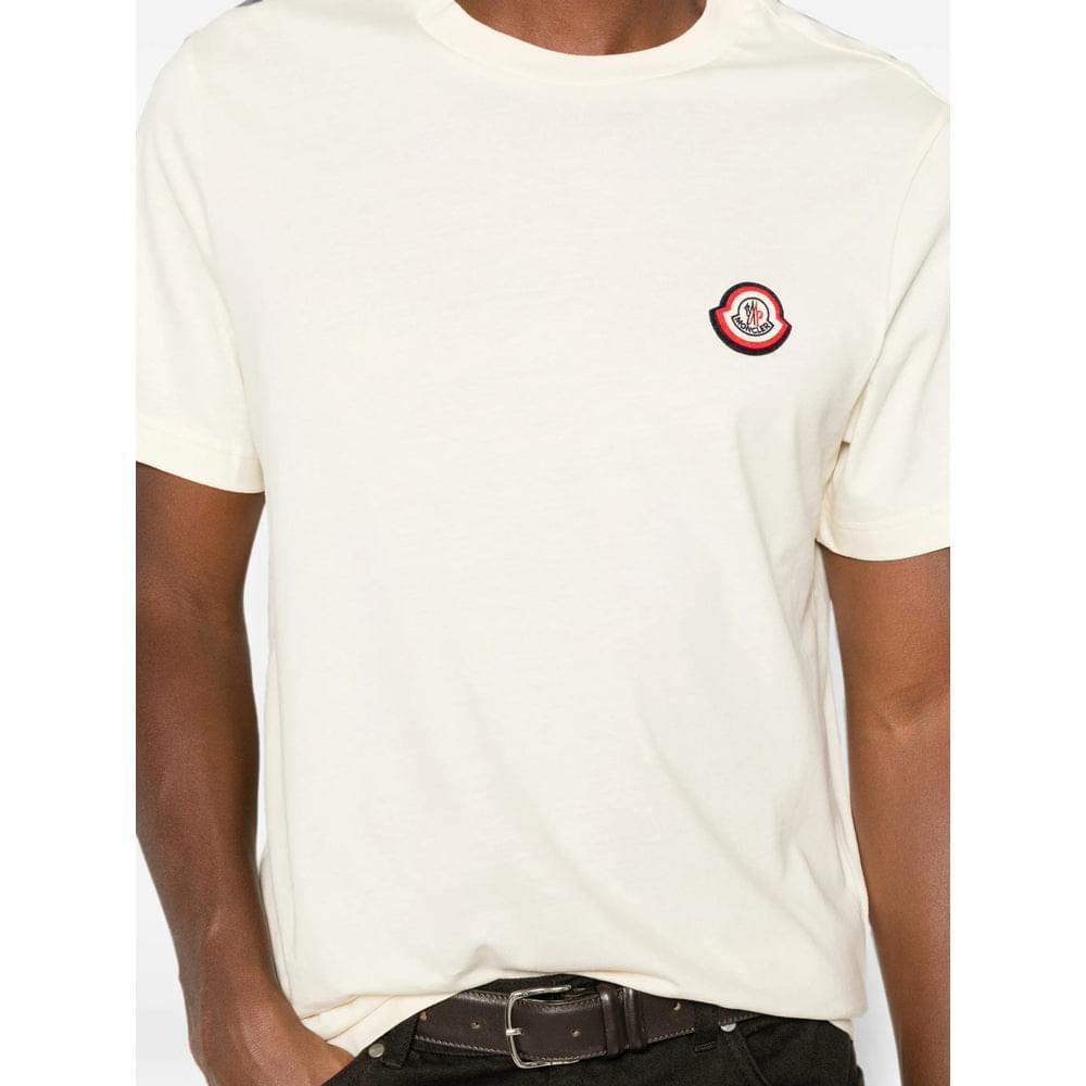 Moncler Neutrals T-Shirts & Vests - T-Shirts Men MONCLER
