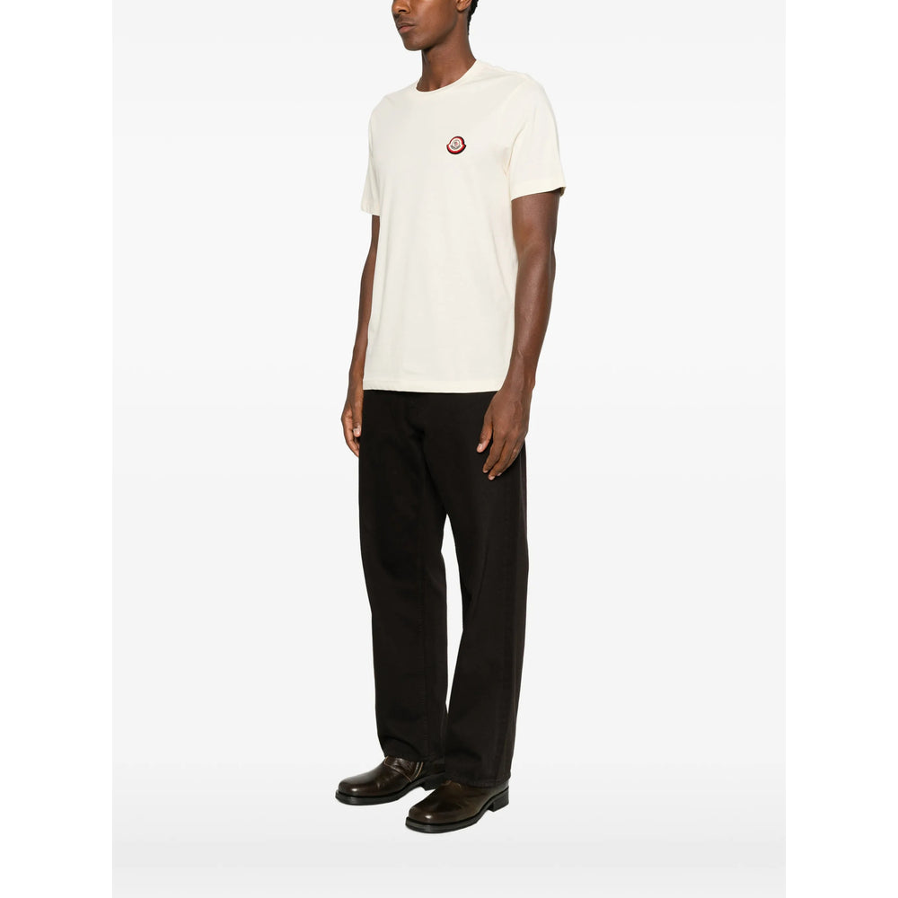 Moncler Neutrals T-Shirts & Vests - T-Shirts Men MONCLER