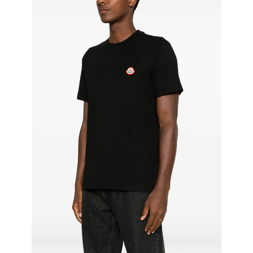 Moncler Black T-Shirts & Vests - T-Shirts Men MONCLER
