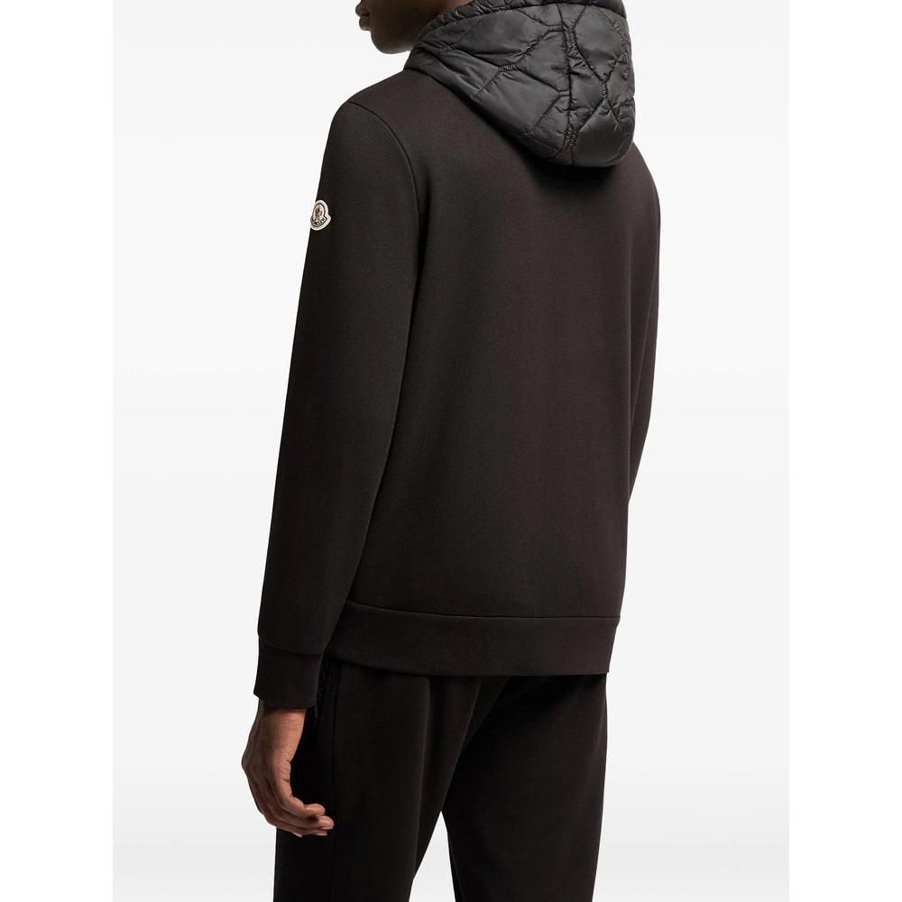 Moncler Black Sweaters & Knitwear - Hoodies Men MONCLER