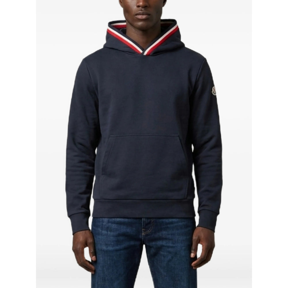 Moncler Blue Sweaters & Knitwear - Hoodies Men MONCLER