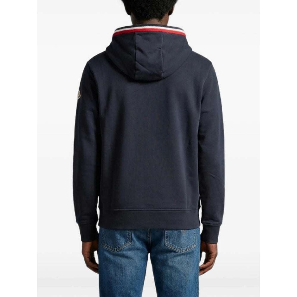 Moncler Blue Sweaters & Knitwear - Hoodies Men MONCLER