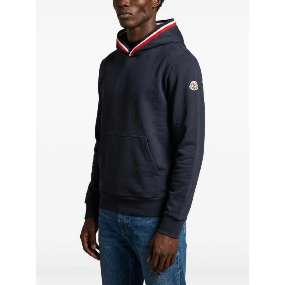 Moncler Blue Sweaters & Knitwear - Hoodies Men MONCLER
