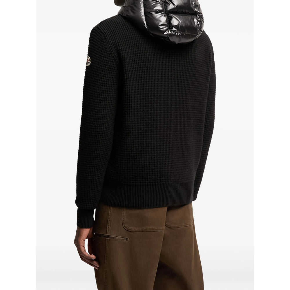 Moncler Black Jackets - Hooded Jackets Men MONCLER