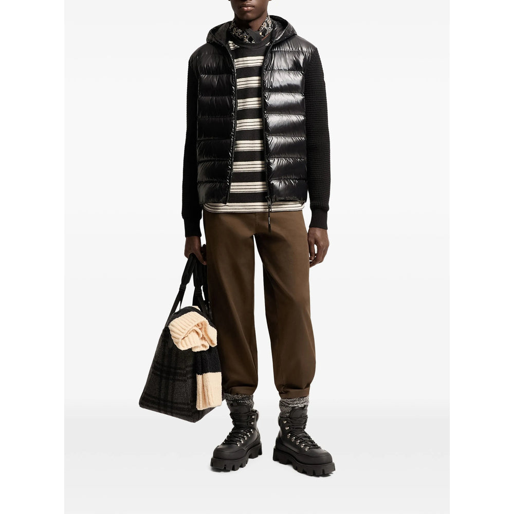Moncler Black Jackets - Hooded Jackets Men MONCLER