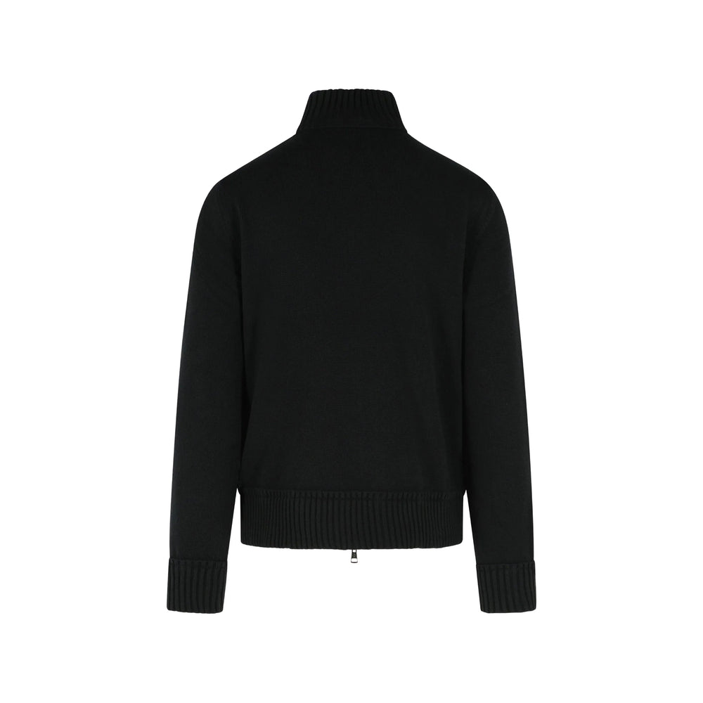 Moncler Black Sweaters & Knitwear - Cardigans Men MONCLER