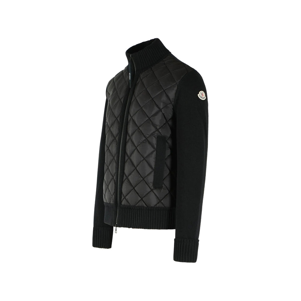 Moncler Black Sweaters & Knitwear - Cardigans Men MONCLER