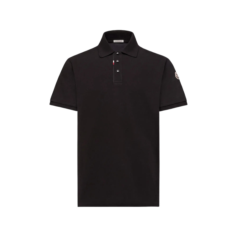 Moncler Black Polo Shirts Men MONCLER