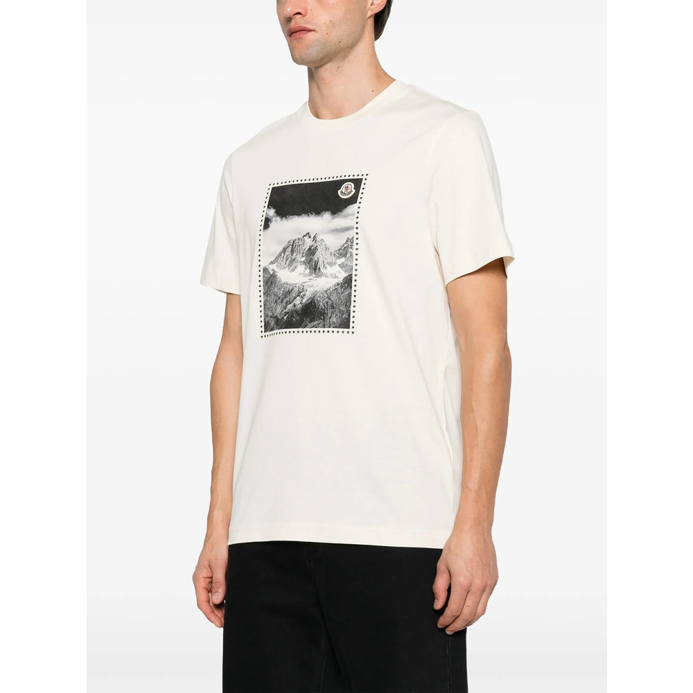 Moncler Neutrals T-Shirts & Vests - T-Shirts Men MONCLER