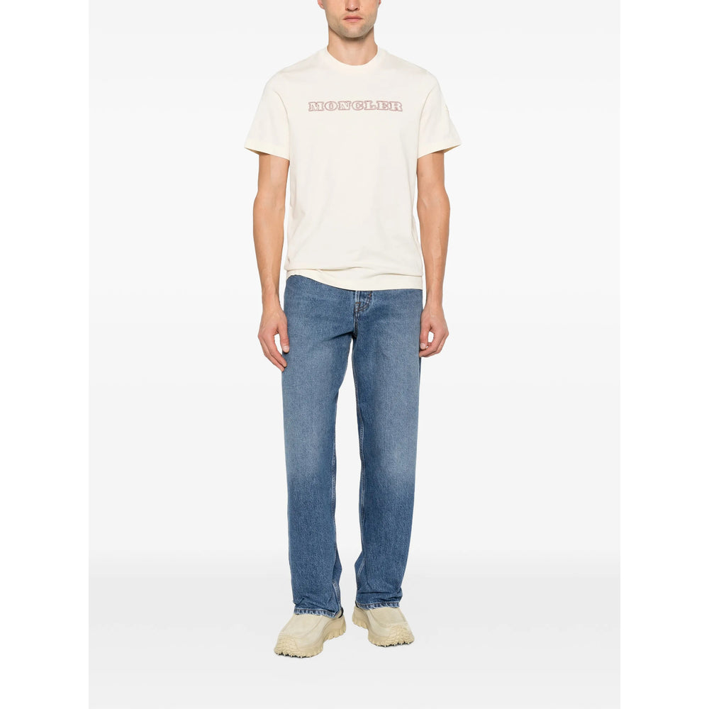 Moncler Neutrals T-Shirts & Vests - T-Shirts Men MONCLER