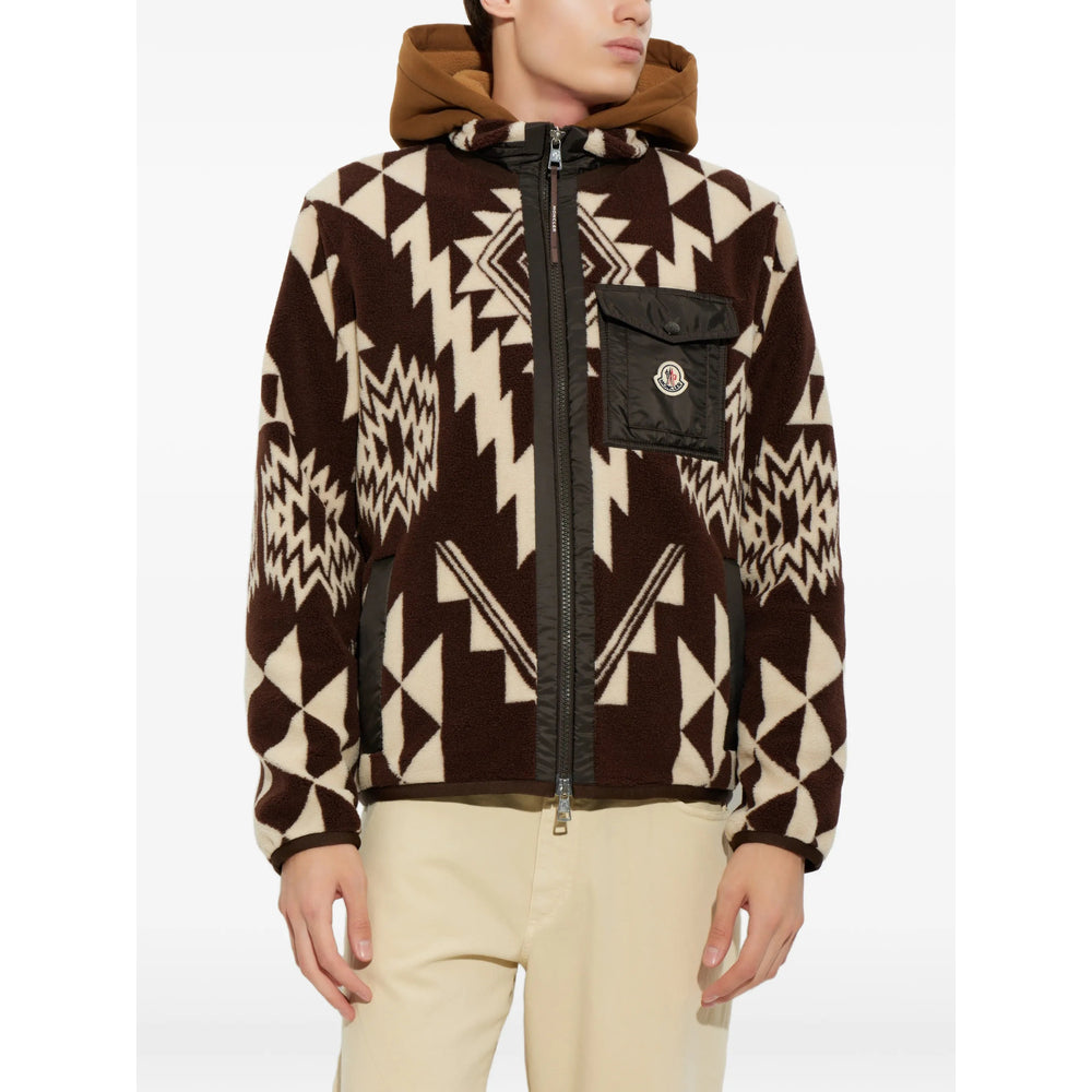 Moncler Brown Sweaters & Knitwear Men MONCLER