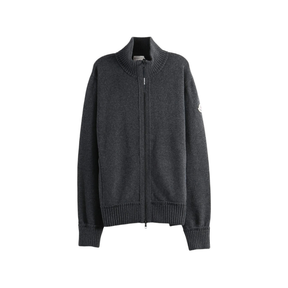 Moncler Grey Sweaters & Knitwear - Cardigans Men MONCLER