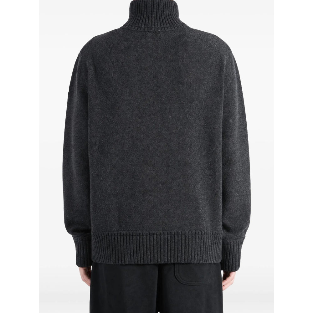 Moncler Grey Sweaters & Knitwear - Cardigans Men MONCLER