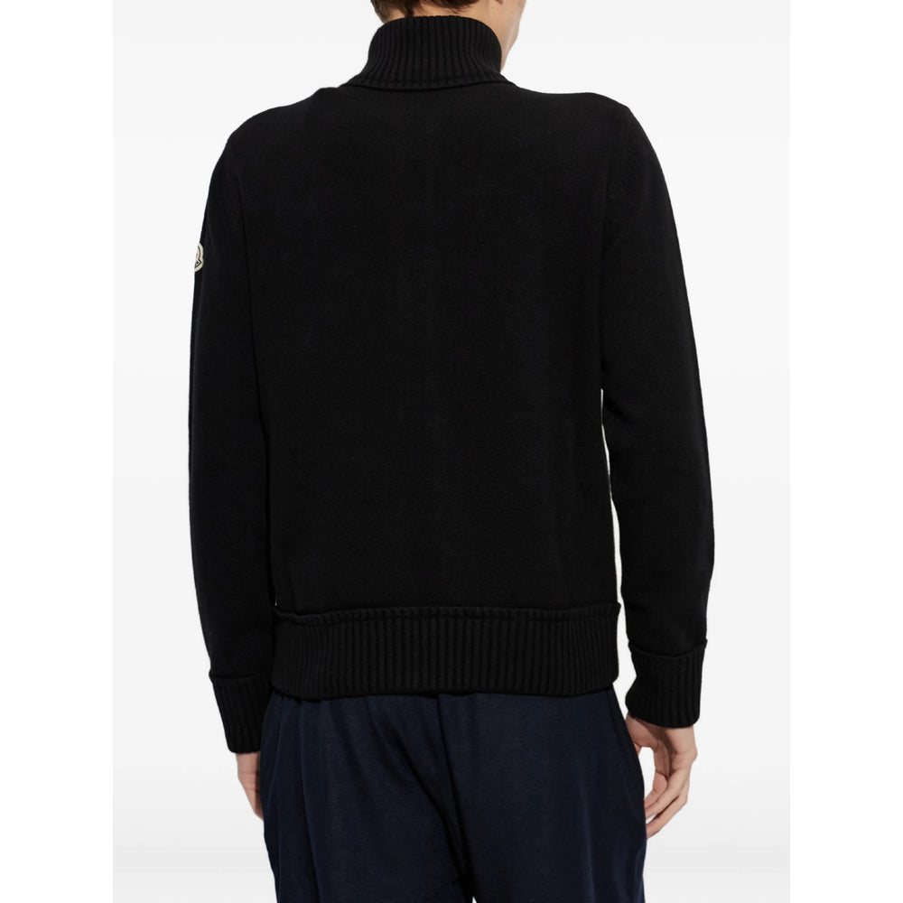 Moncler Black Sweaters & Knitwear - Cardigans Men MONCLER