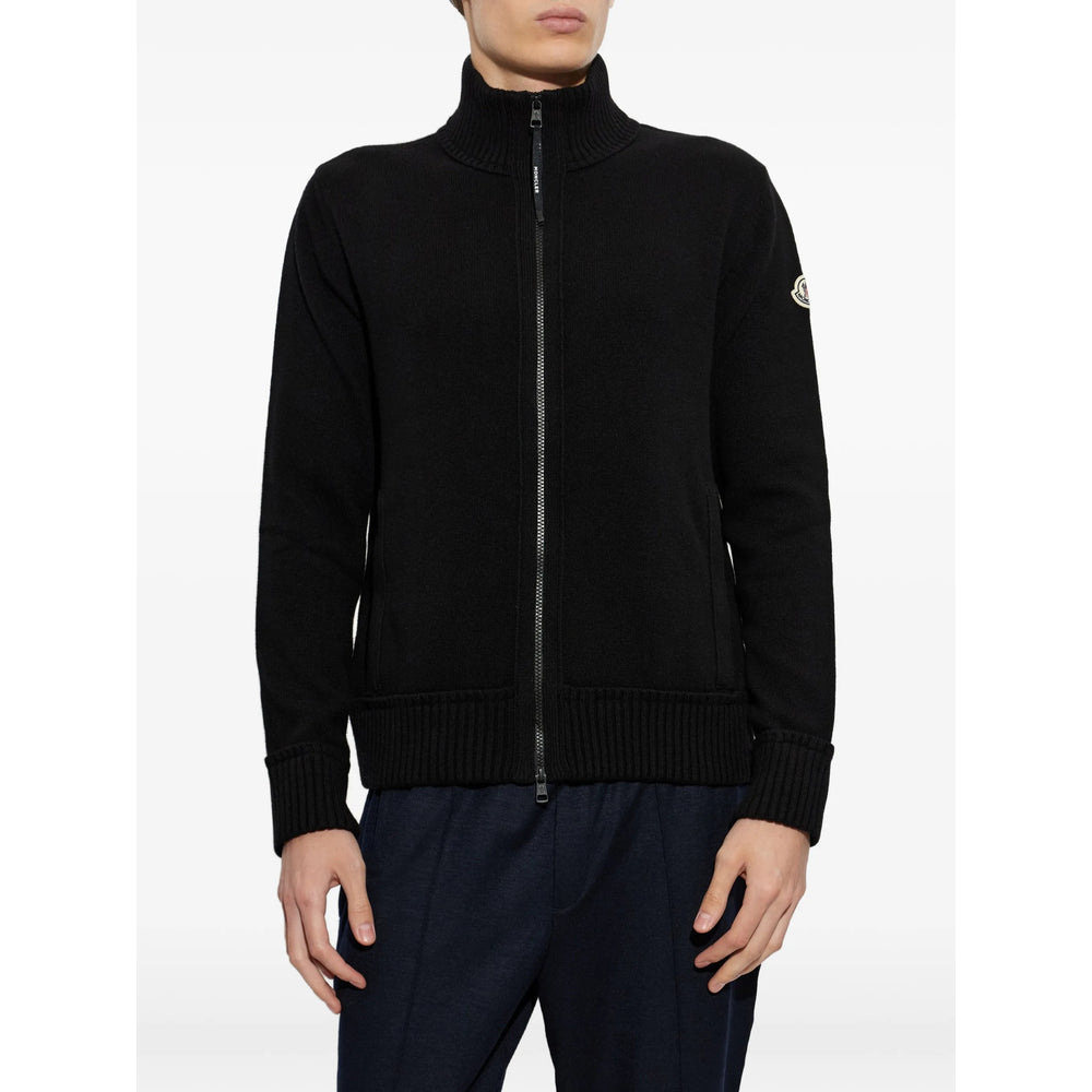 Moncler Black Sweaters & Knitwear - Cardigans Men MONCLER