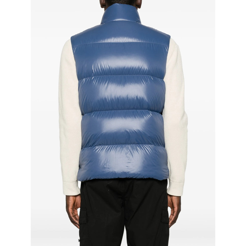 Moncler Blue Jackets - Waistcoats & Gilets Men MONCLER