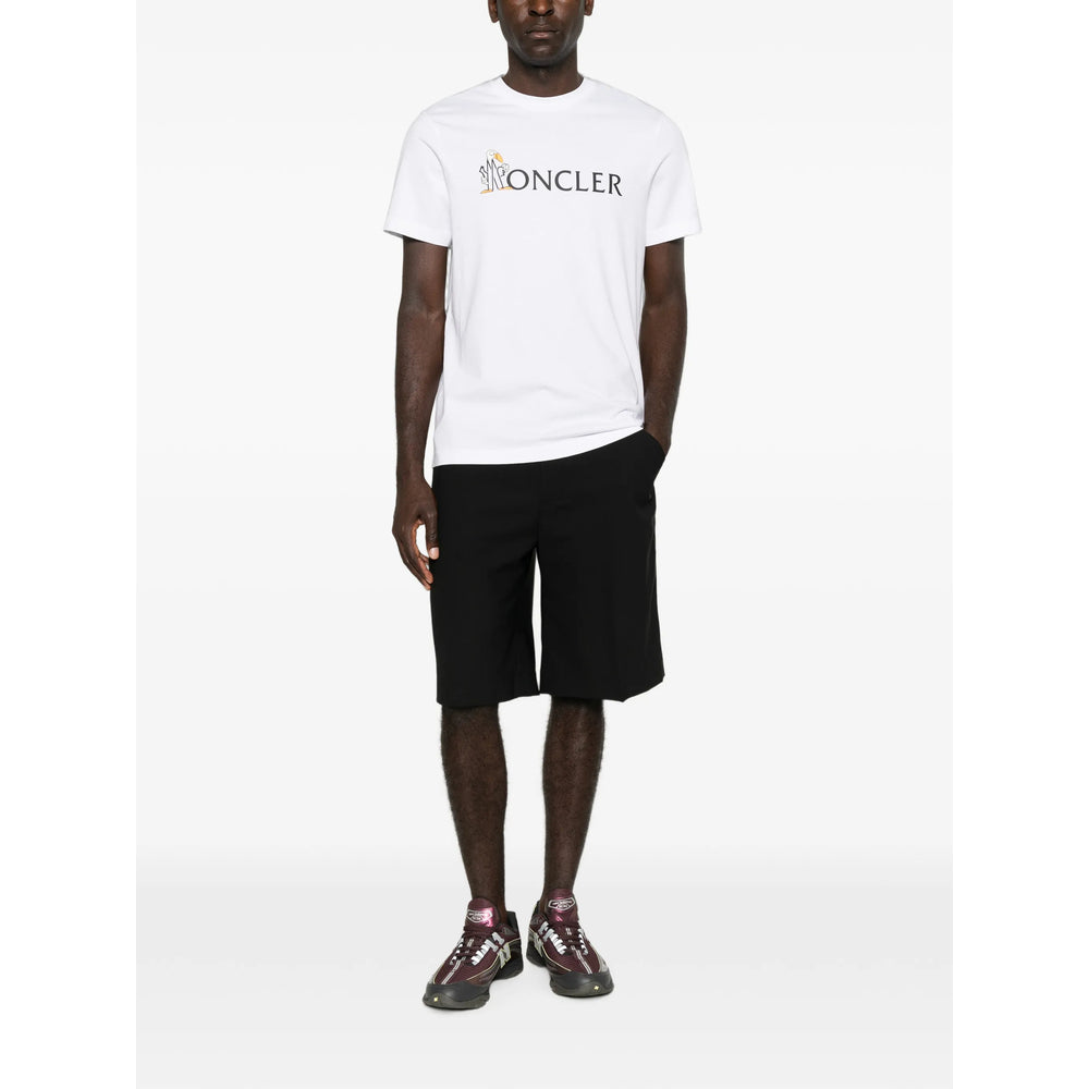 Moncler White T-Shirts & Vests Men MONCLER