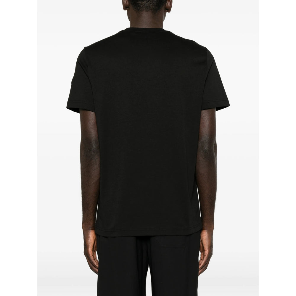 Moncler Black T-Shirts & Vests Men MONCLER