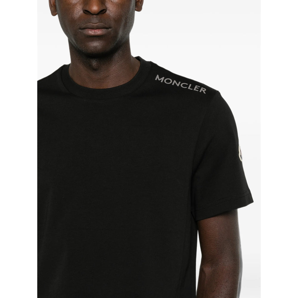 Moncler Black T-Shirts & Vests - T-Shirts Men MONCLER