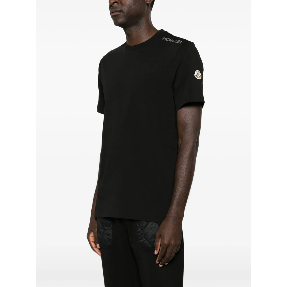 Moncler Black T-Shirts & Vests - T-Shirts Men MONCLER