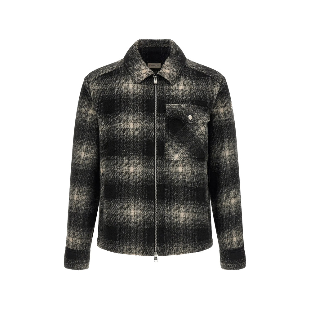 Moncler Black Shirts - Shirt Jackets Men MONCLER