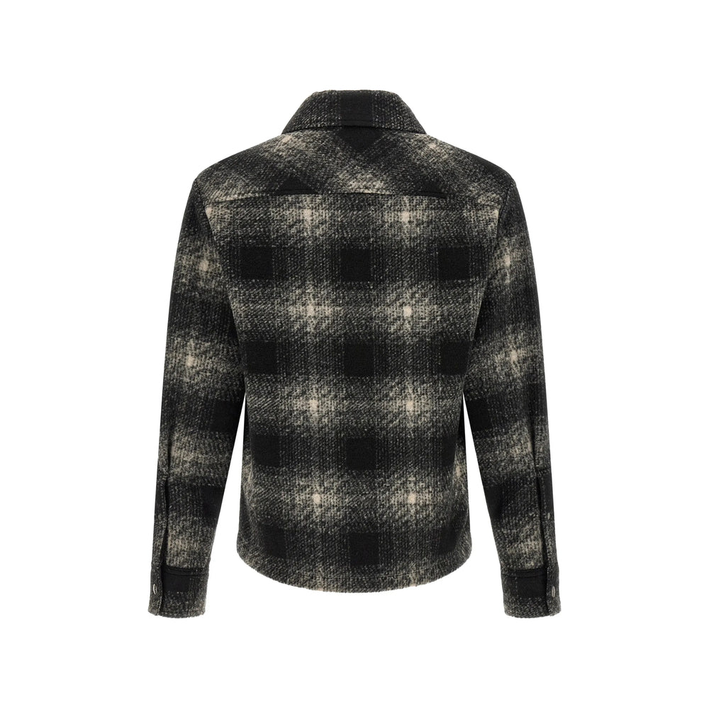 Moncler Black Shirts - Shirt Jackets Men MONCLER